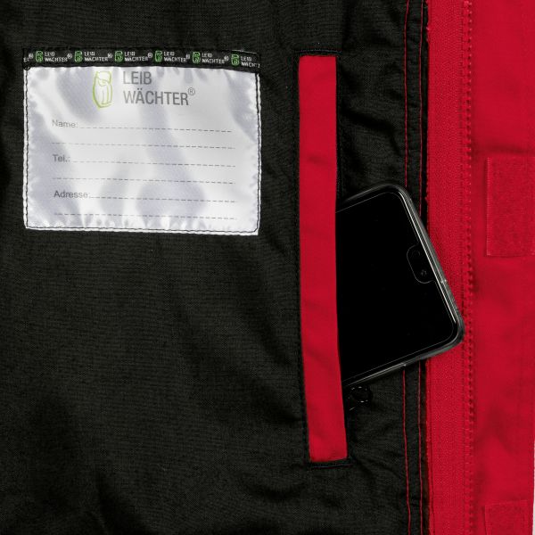 Weste Leibwächter Flex Line Rot