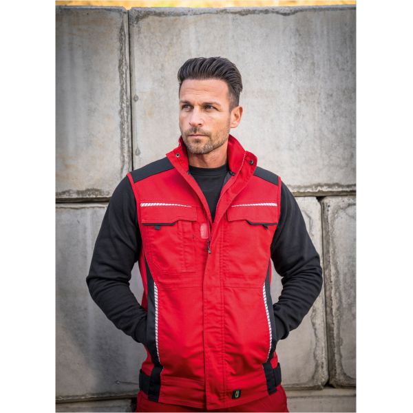 Weste Leibwächter Flex Line Rot