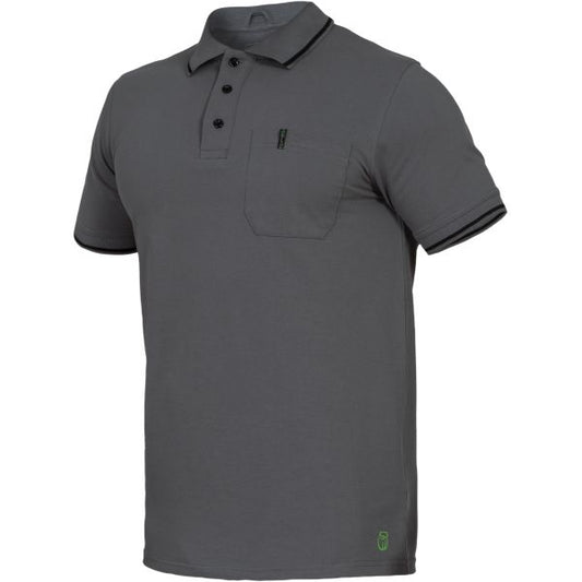 Polo-Shirt Leibwächter Flex Line Grau
