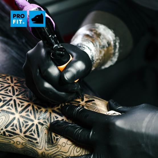 1000 St. Nitril Einweghandschuhe, 24 cm, schwarz, 10 Boxen a 100 St.